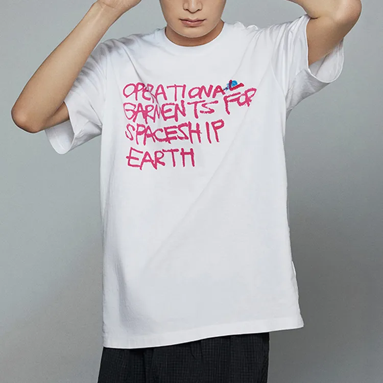 THE NORTH FACE Cang Shi One Tree Collaboration Spring And Summer Natural Journey Collection SS22 T Shirt Unisex White-3