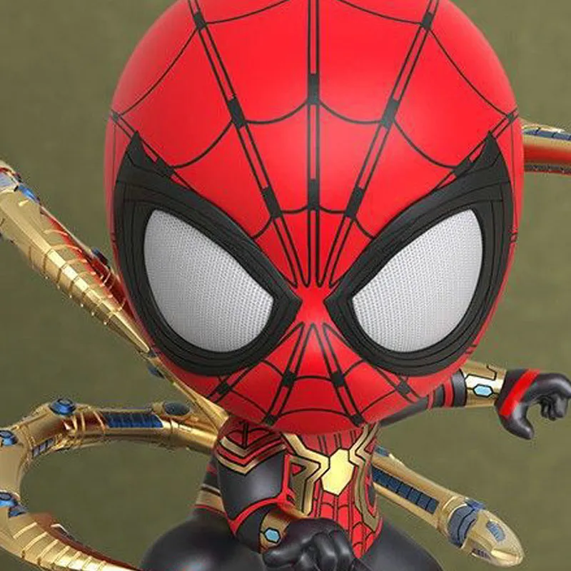 Hot Toys Spider Man Cosb934 Hero Without Return Integrated Suit With Pincers Chibi Figures 10.5cm-1