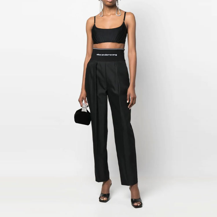 Alexander Wang Casual Pants Women's Black - POIZON