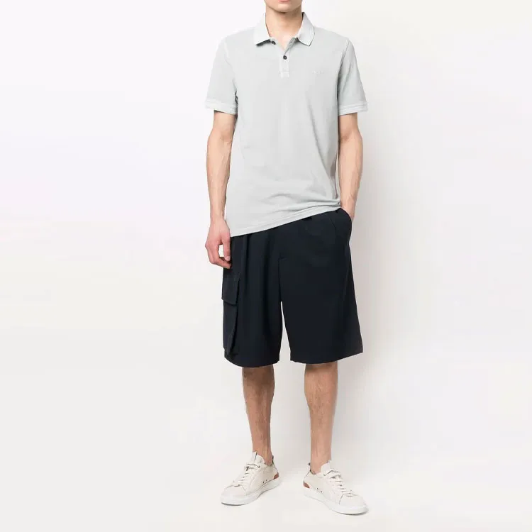 HUGO BOSS Polo Shirts Men Gray-1