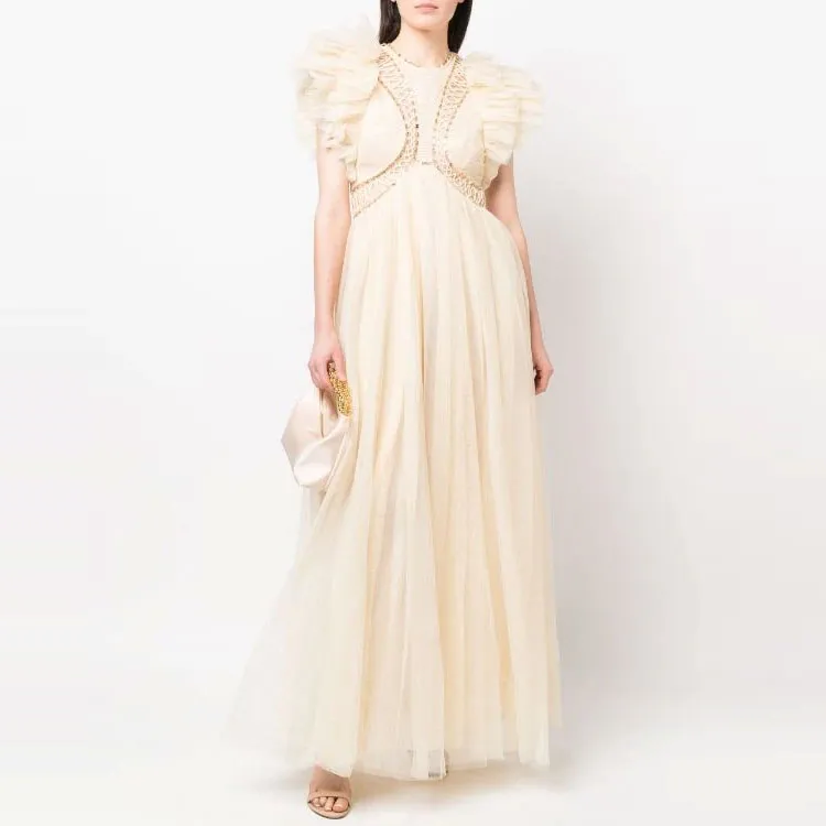 Zimmermann Sleeveless Dress Women's Nude-1