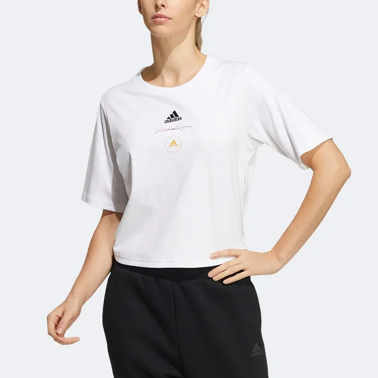 Adidas Crop Tops Women's White-2
