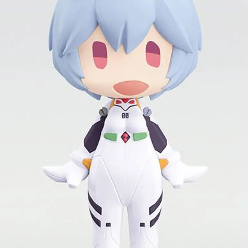 GSC Rei Ayanami Hello Good Smile Neon Genesis Evangelion New Theater Version Lingbo Zero Chibi Figures 10cm-1