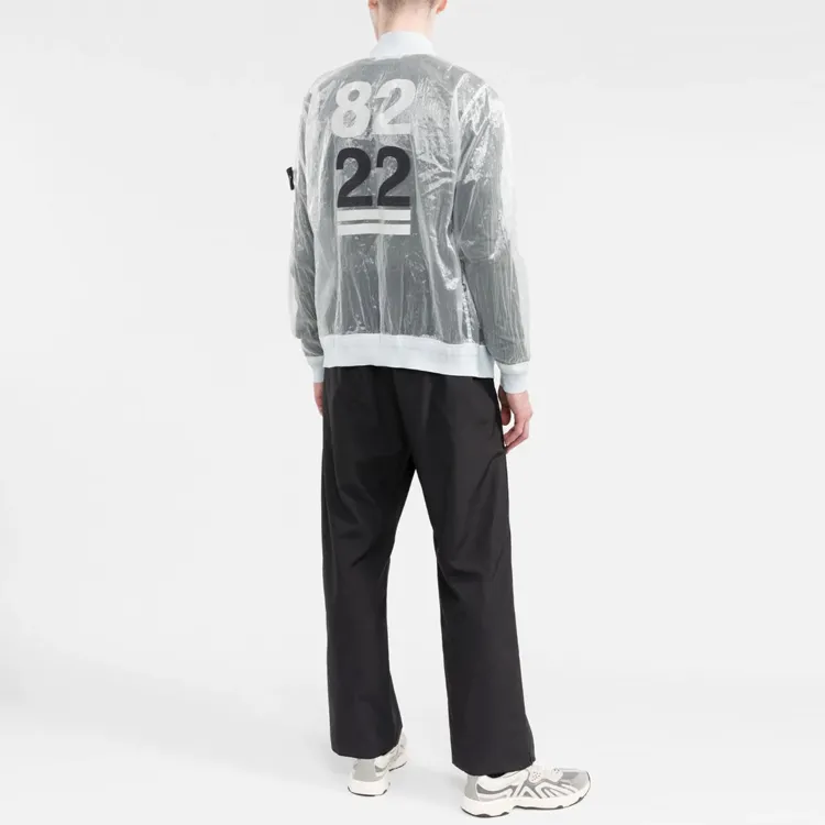 STONE ISLAND Lightweight Sheer Bomber Jacket-4