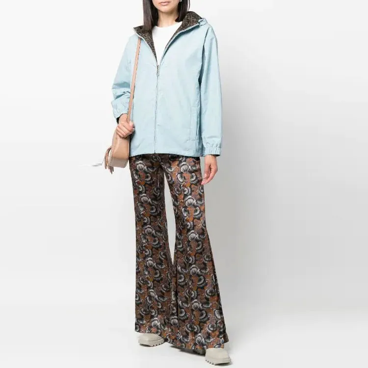 FENDI Jackets Women's Blue-2