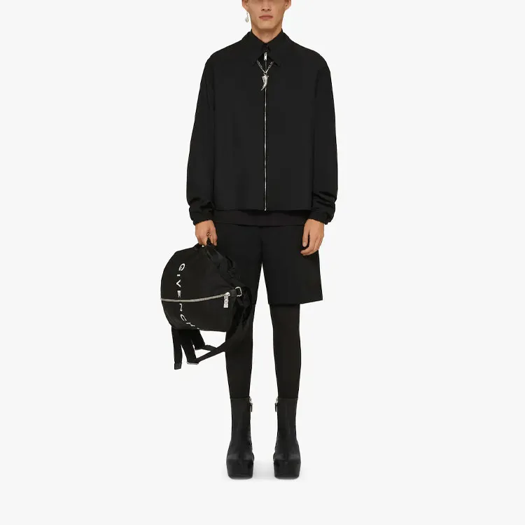 Givenchy Classic Collar Zipped Blazer-1