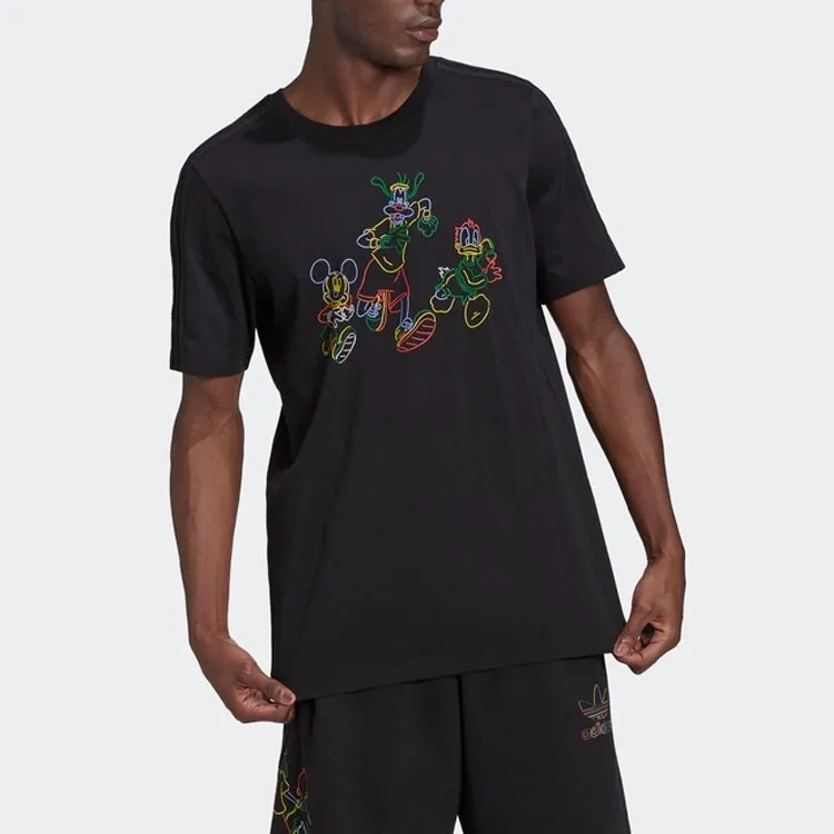 Adidas Originals T Shirt Men's Black-3
