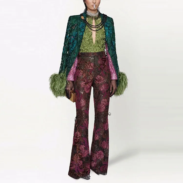 GUCCI Shirts Women's Green-1