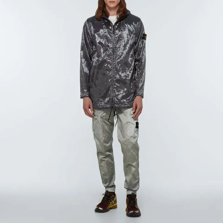 STONE ISLAND Knitted Sweatpants Men's Ice-1