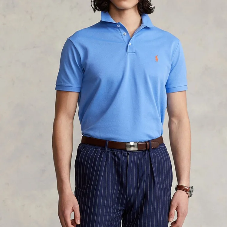 Polo Ralph Lauren Polo Shirts Men Blue-2