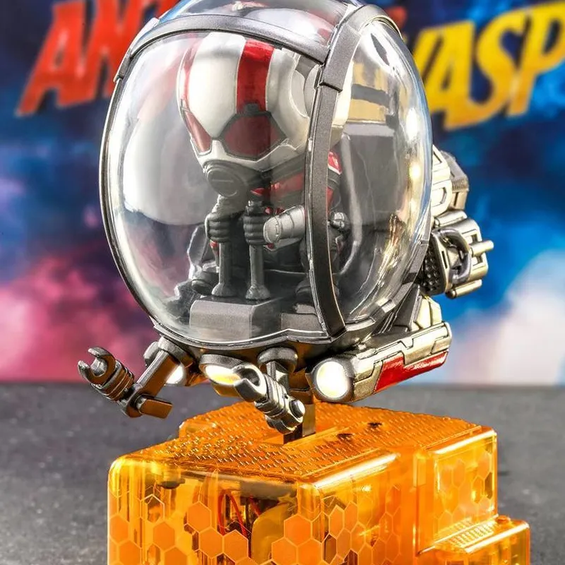 Hot Toys Electric Rocking Car Collection Ant Man Csrd025 Ant Man 2 Chibi Figures 14cm-1