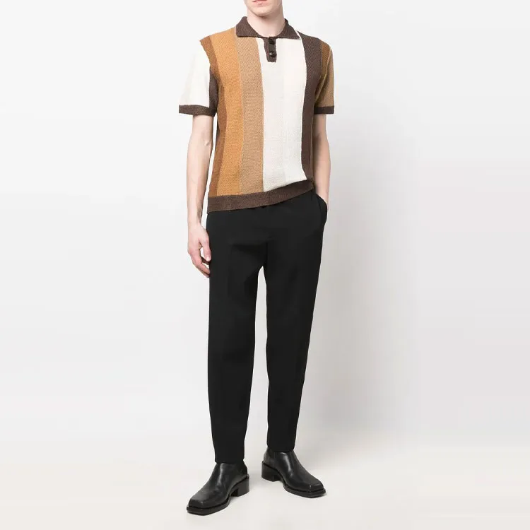 AMIRI Colour block Polo Shirt-1