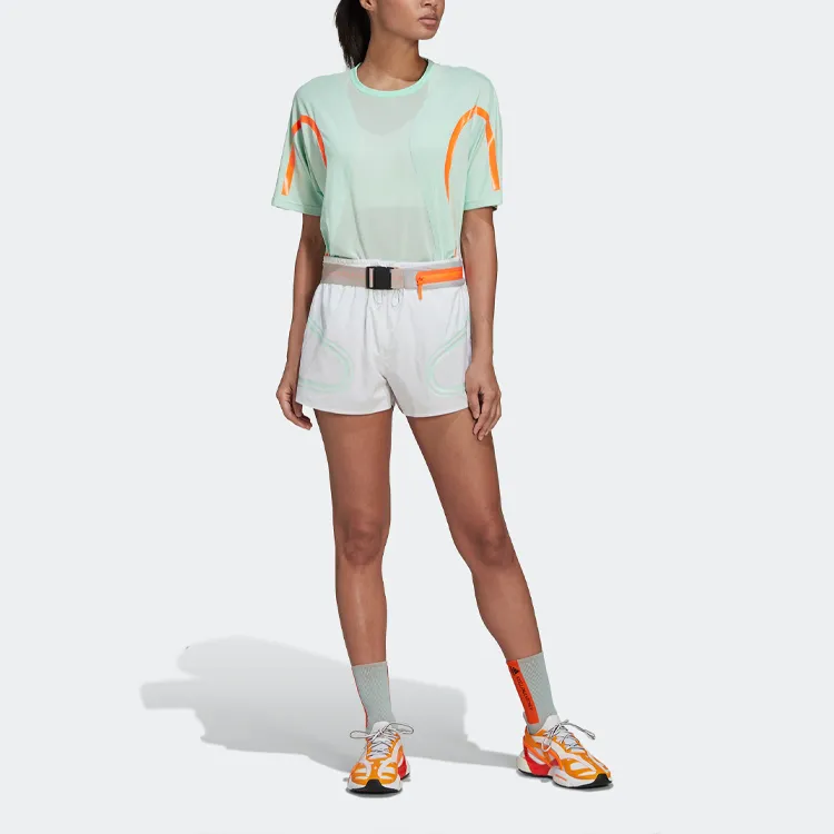 Adidas x Stella McCartney Adidas X Stella McCartney Co titled Series Raglan Sleeve T Shirt Women's Light Green-1