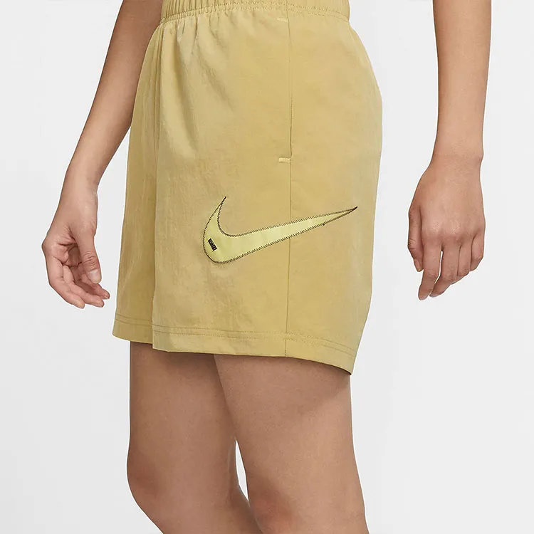 Nike Casual Shorts Women's Barley Yellow-2