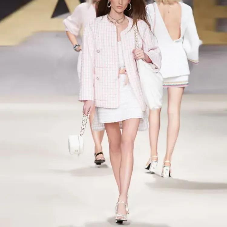 CHANEL SS22 Dress Women's White-1