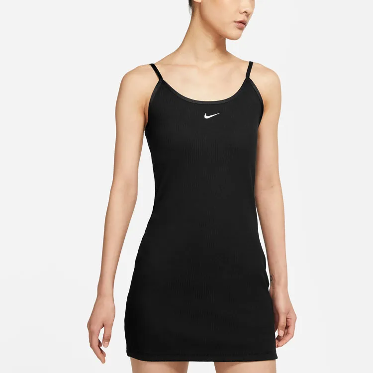 Nike Slip Dresses Women's Black-3