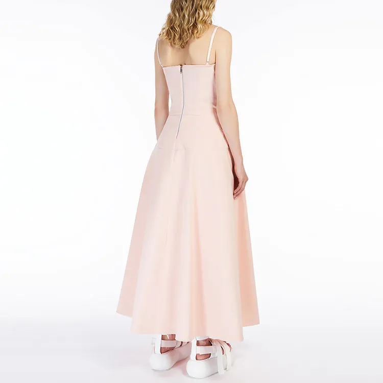 SportMax Sleeveless Dresses Women's Pink-2