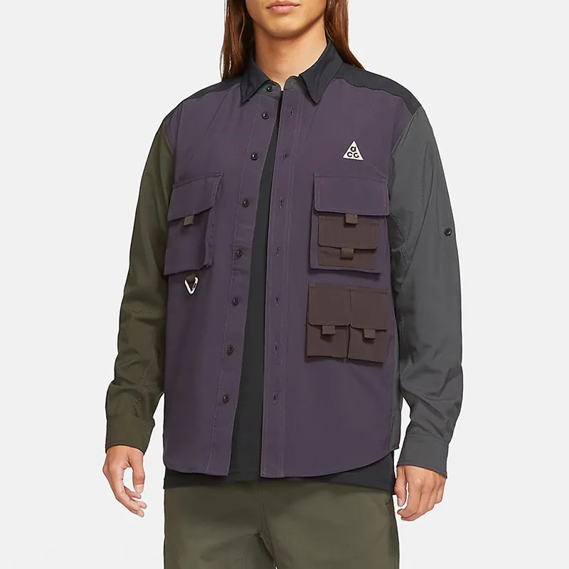 Nike Dri FIT ADV UV 'Devastation Trail Jacket Spring Men's Black-2