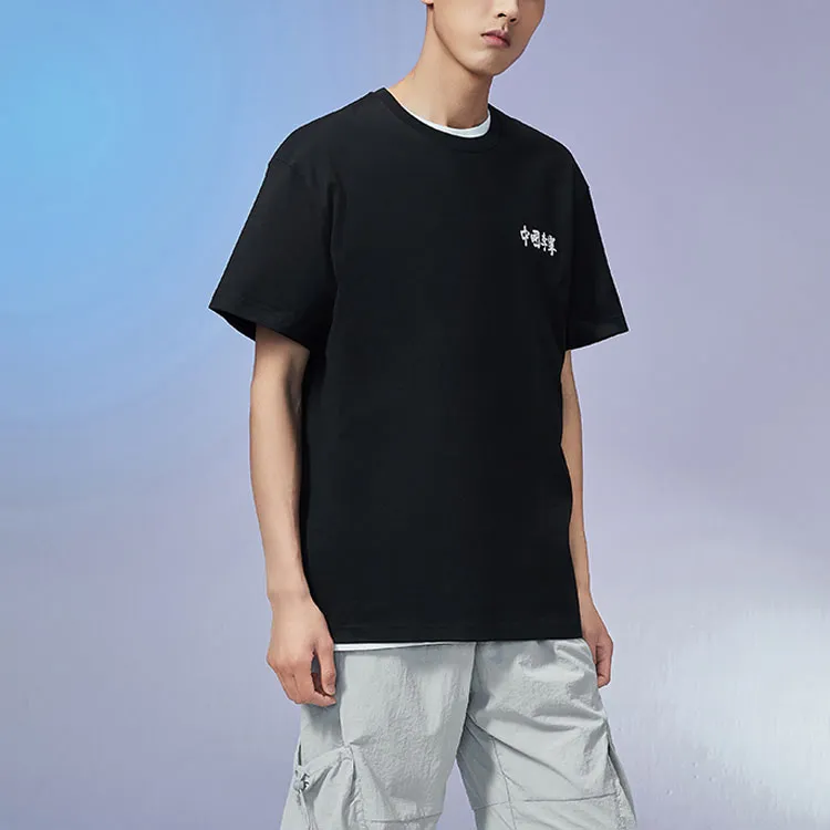 LiNing T Shirts Men Black-2