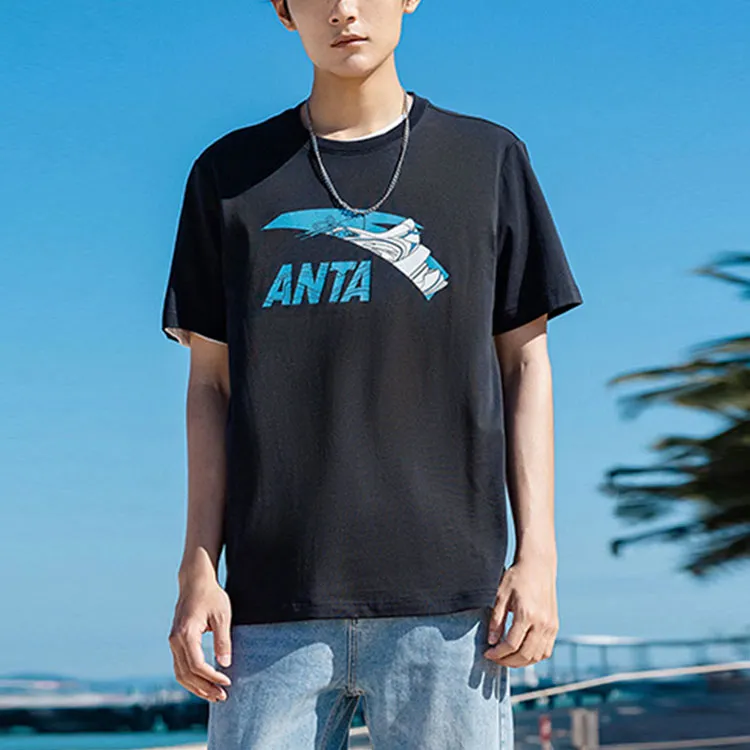 ANTA T Shirts Unisex Black-2