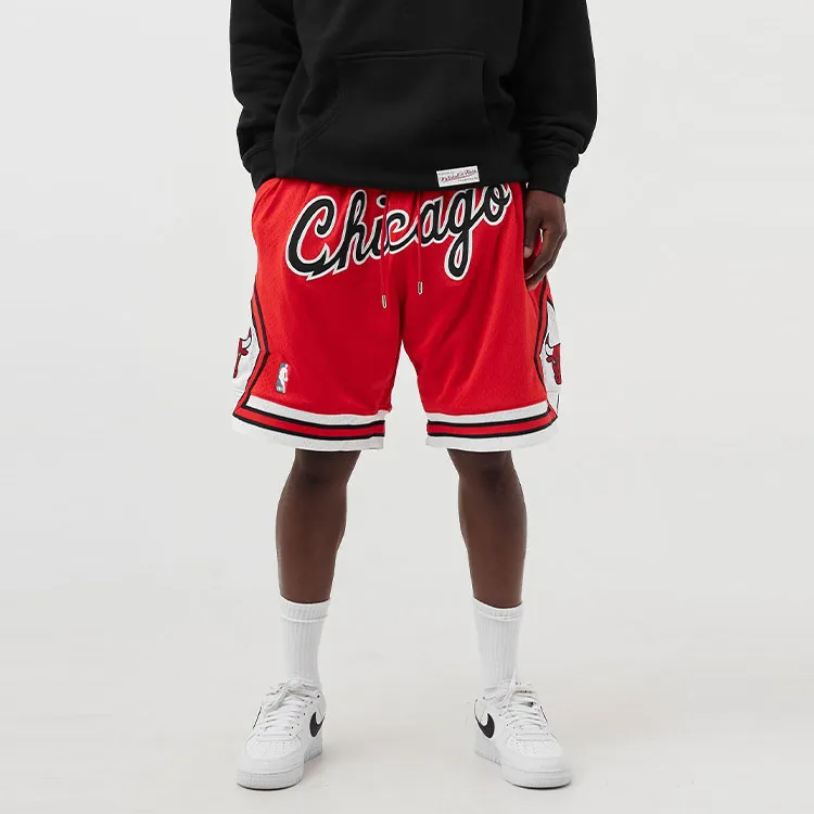 Mitchell & Ness x Just Don Basketball Shorts Unisex Red-2