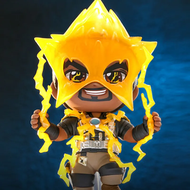 Hot Toys Spider Man Cosb959 'Hero Without Return ' Electric Light Man Q Version Hand Painted Chibi Figures-1