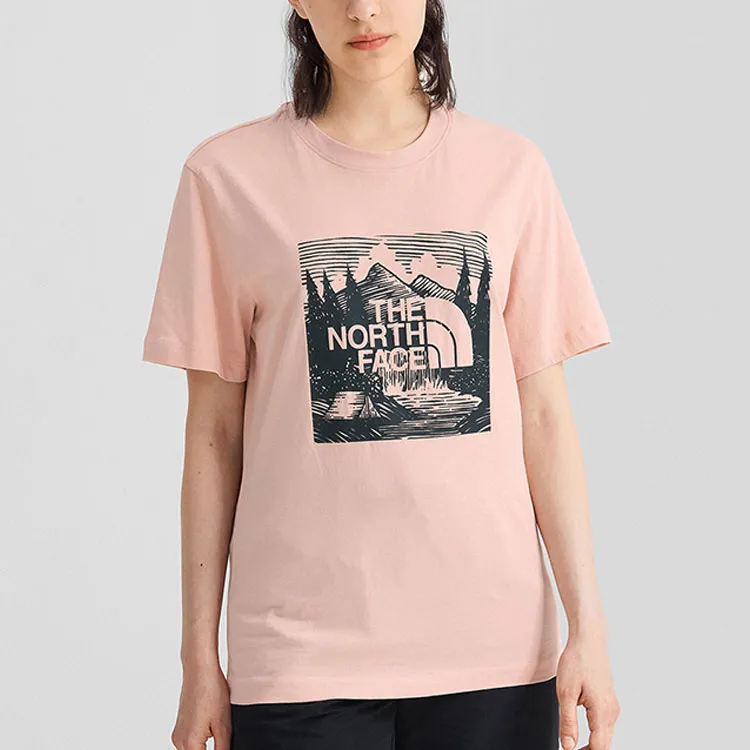 THE NORTH FACE SS22 T Shirt Unisex Pink-2