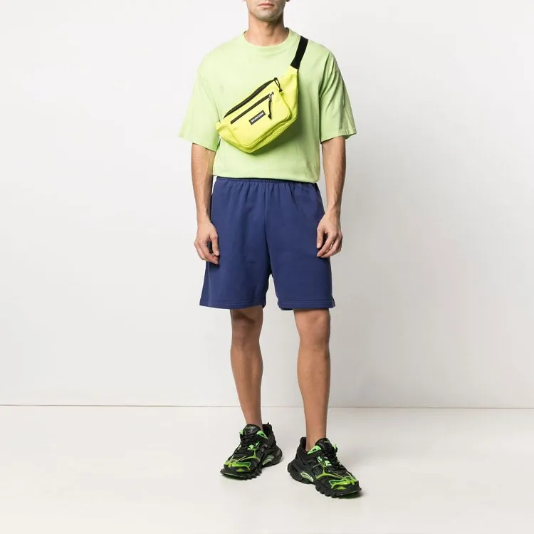 Balenciaga Casual Shorts Men's Blue-3