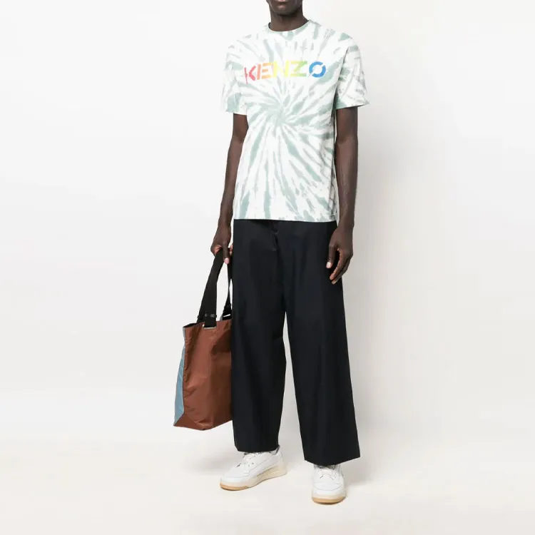 KENZO Letter Logo T Shirts Men Multicolor-1