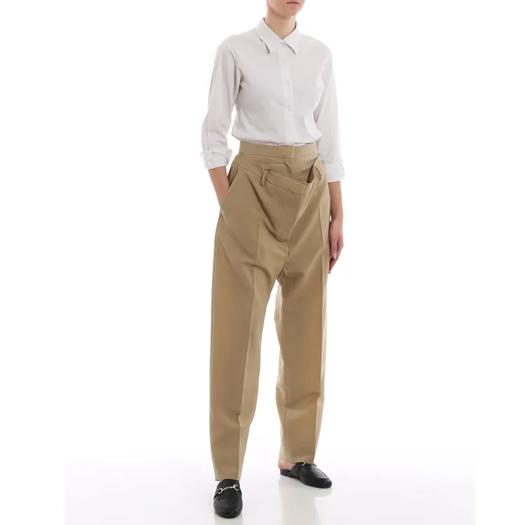 Burberry Casual Pants Women's Brown-2