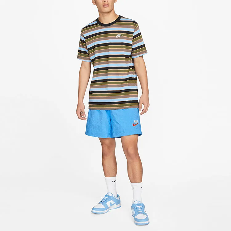 Nike Casual Shorts Men Blue-2