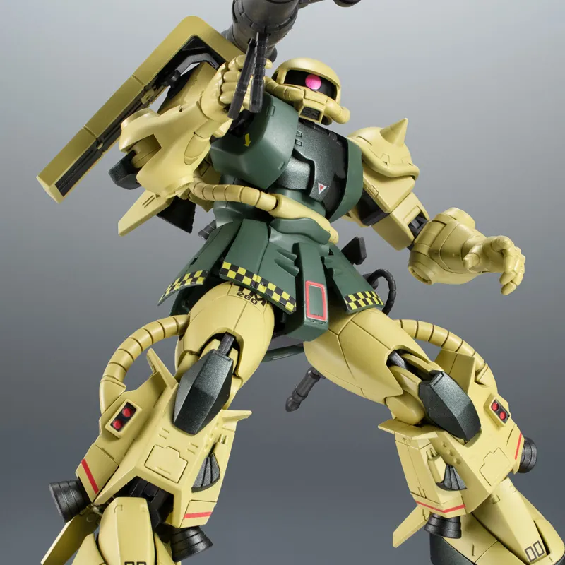 BANDAI ROBOT Spirits Limited Edition Mobile Suit Gundam MSV High Mobility Type Zaku Initial Version Assembled Models-1