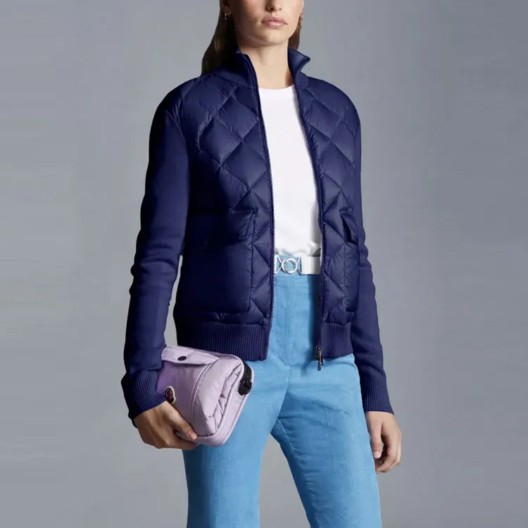 Moncler Down Jackets Women's Royal Blue-1