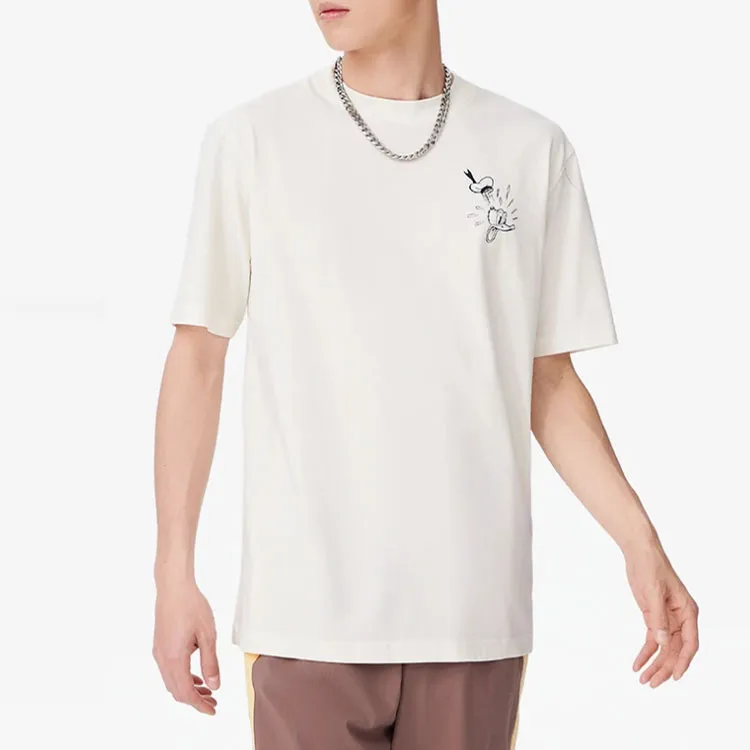 LiNing x Disney Disney SS22 T Shirt Men's Ecru-1