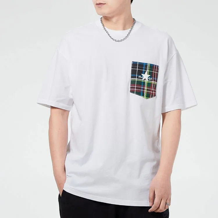 Converse Set-in Sleeve T-Shirt Men's White-2