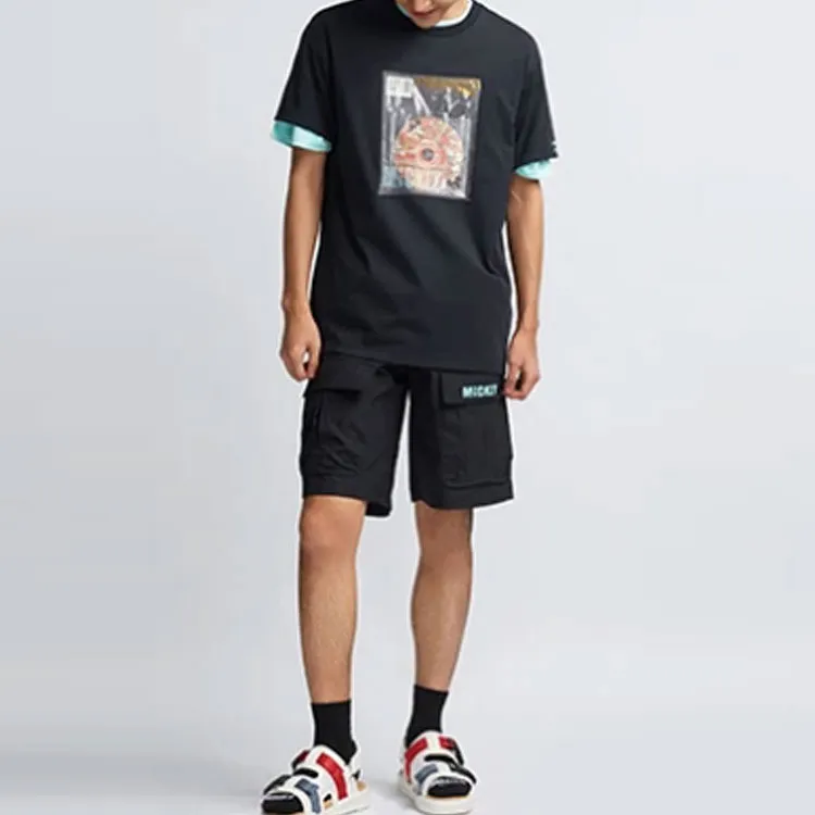 LiNing x Disney Casual Shorts Men's Black-3
