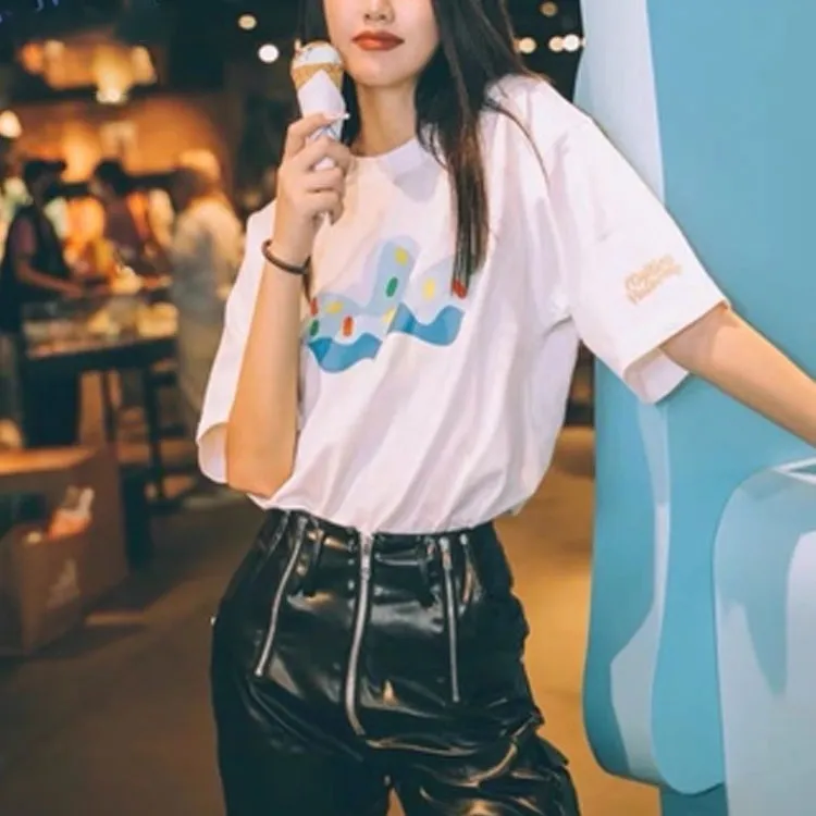 Adidas Originals x Melting Sadness T-Shirt Unisex White-2