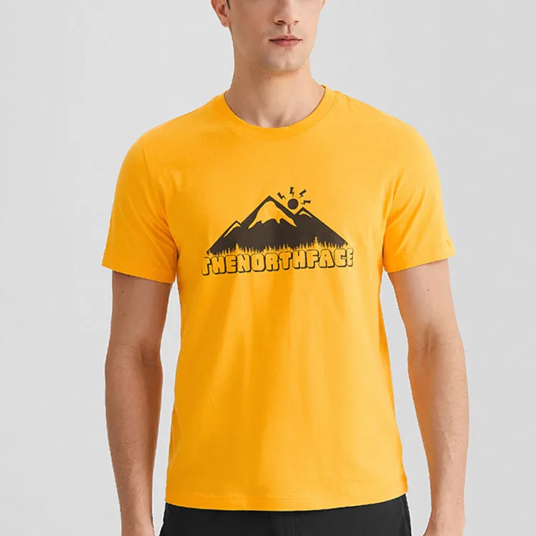 THE NORTH FACE T Shirt Unisex Yellow-2