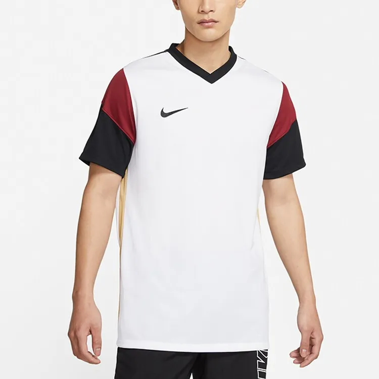Nike T Shirts Men White-3