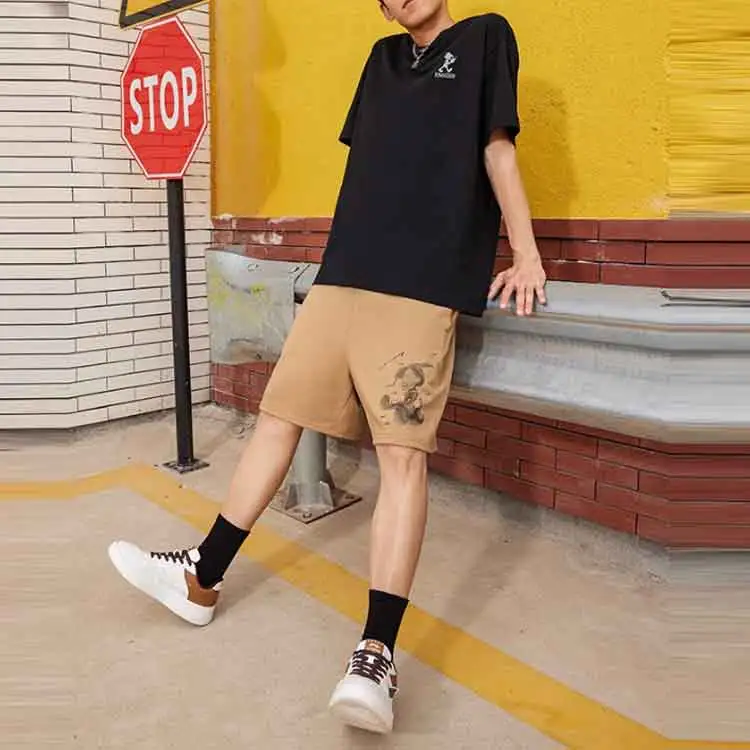 LiNing x Disney , Disney T Shirt Men's Black-2