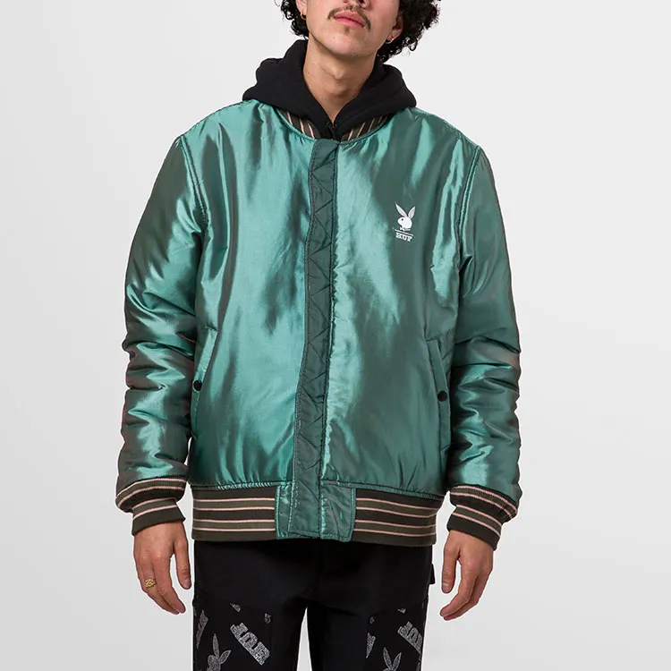 Playboy X HUF Ss22 X Playboy Jackets Men Green-5