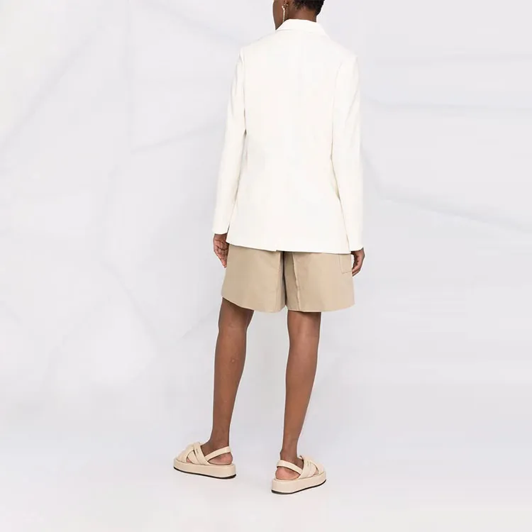 AMBUSH Slit Blazer 'White Asparagus'-2