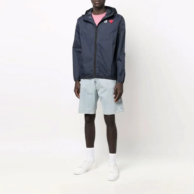 Comme Des Garcons Play X K Way Kids Full Zip Jacket-2
