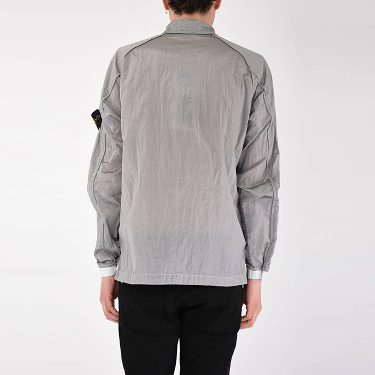 STONE ISLAND SS23 Jacket Men's Ice Gray-3