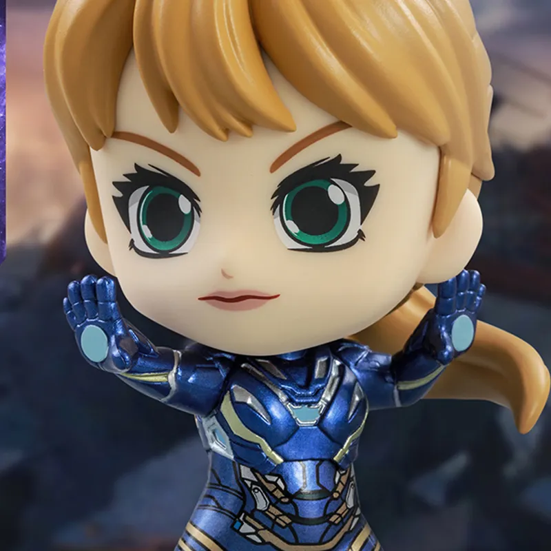 Hot Toys Cosb681 The Avengers 4 Endgame, Pepper Potts, Rescue Armor Chibi Figures-1