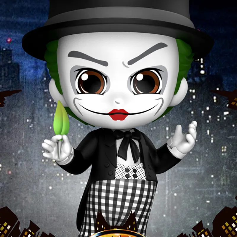 Hot Toys Joker Cosb713 Batman, Mime Edition Chibi Figures-1
