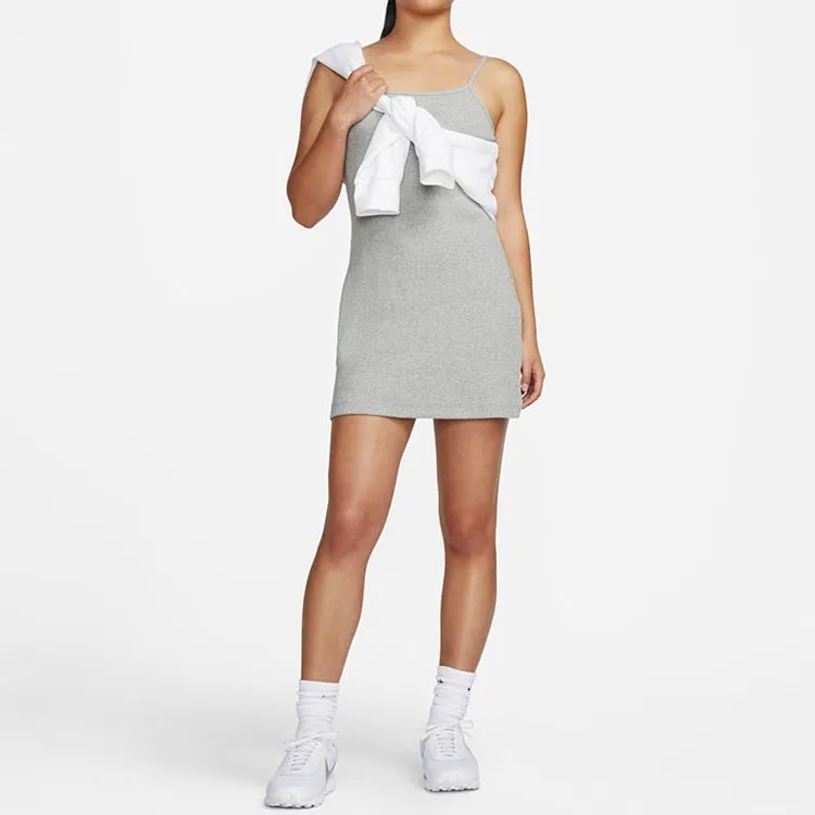 Nike Slip Dresses Women's Gray-2