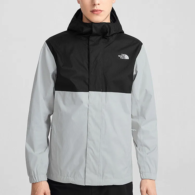 THE NORTH FACE City Outdoor Collection Water Resistant Windproof Breathable Windbreaker Jacket Men's Black Gray-2