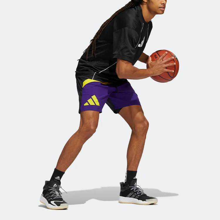 Adidas Basketball Shorts Men Collegiate Purple-1