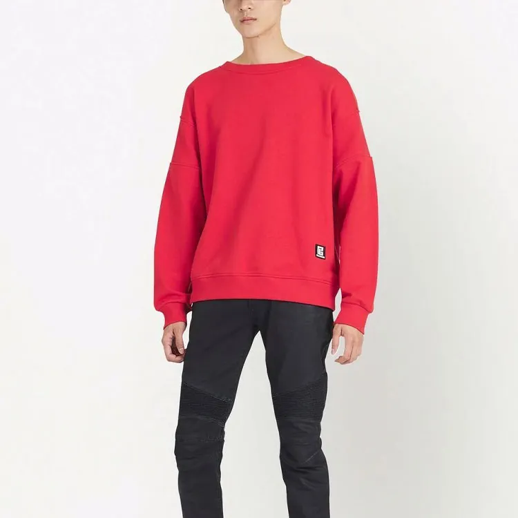 BALMAIN Sweatshirts Men Red-1